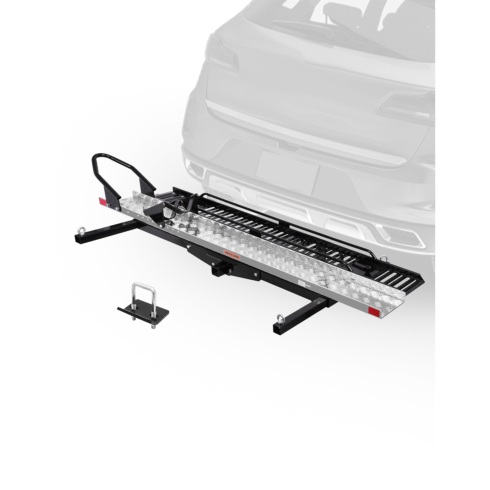 Deluxe Steel Motorcycle Carrier 600 lb capacity